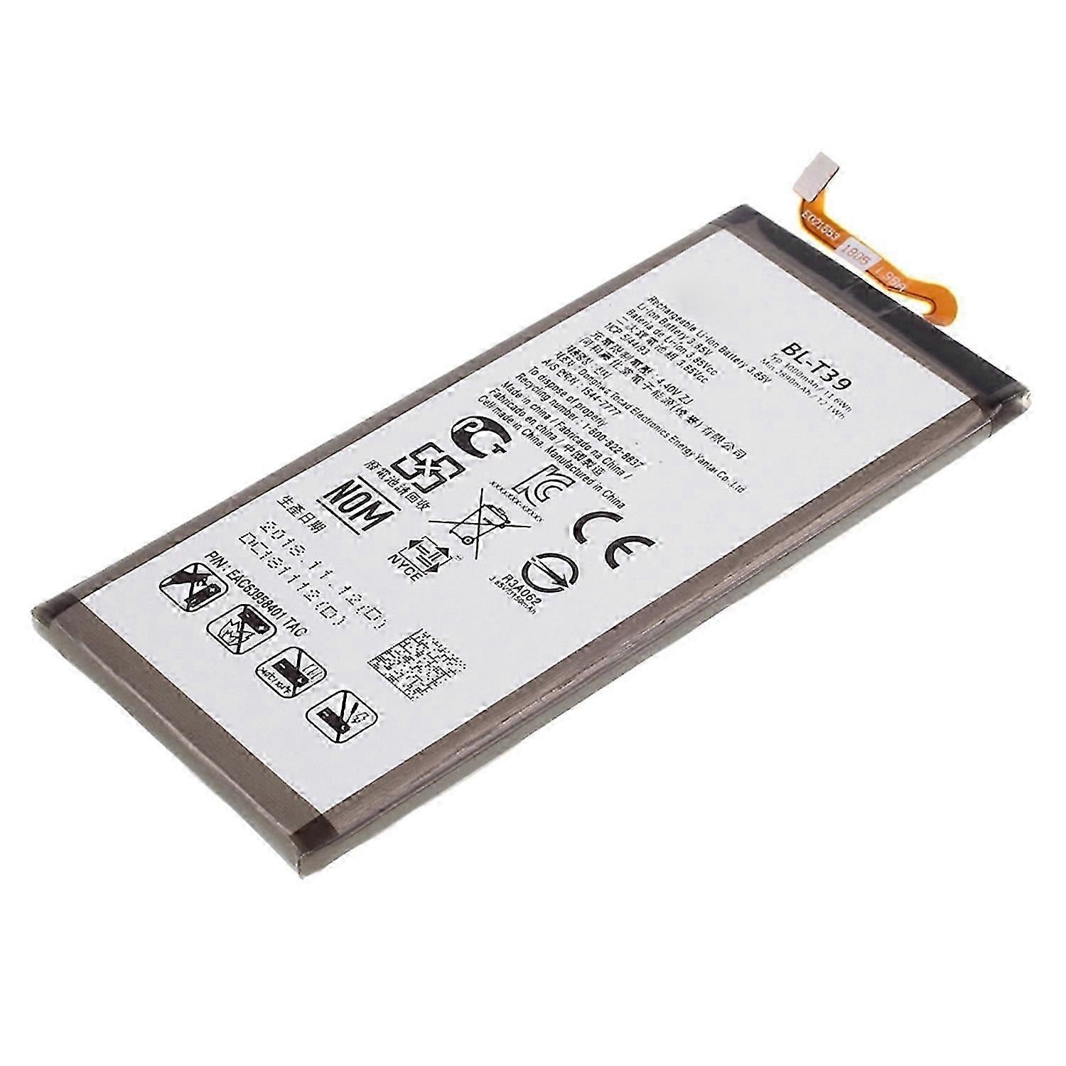 For LG G7 ThinQ 3.85V 2890mAh Li-ion Battery Replacement Part
