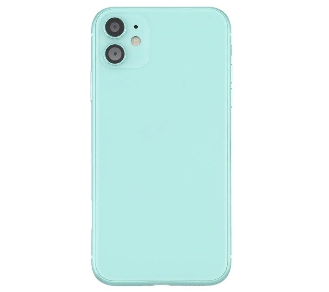iPhone 11 Back Cover Housing With Parts Assembly (With Side Keys & Charging Port)