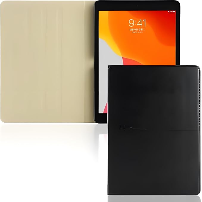 Honor Pad X9 Shockproof Leather Flip Cover Pouch Case - Black