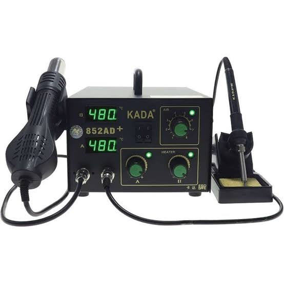 Kada 852AD+ Rework Station - 2-in-1 Soldering Gun and Blower