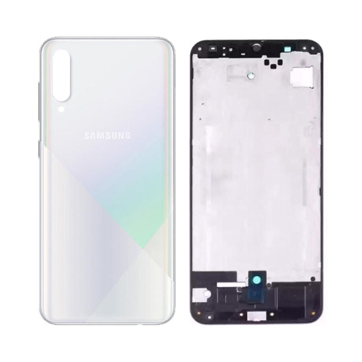 For Samsung Galaxy A30S Battery Back Cover (White)