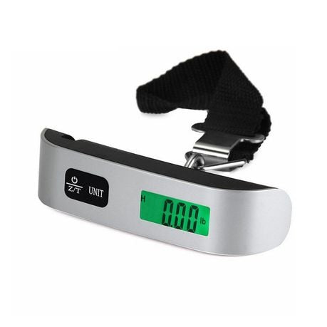 Digital Luggage Scale 50KG Hanging Baggage Scale with Backlit LCD Display