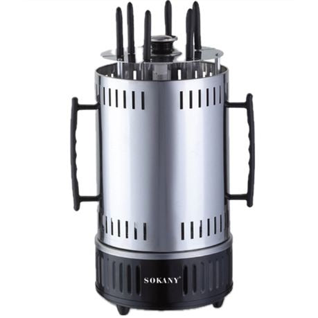 Sokany 1000W Electric Skewer Quartz Heating Tube with 6 Skewers
