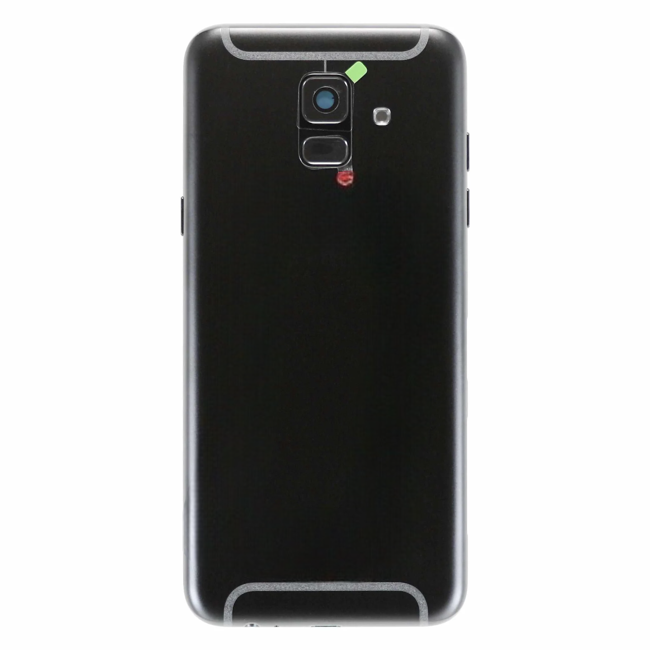 Samsung Galaxy A6 Battery Back Cover with Camera Lens Cover - Black
