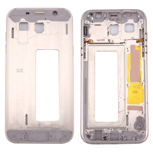 Galaxy A7 (2017) A720 gold Middle Frame Bezel Replacement