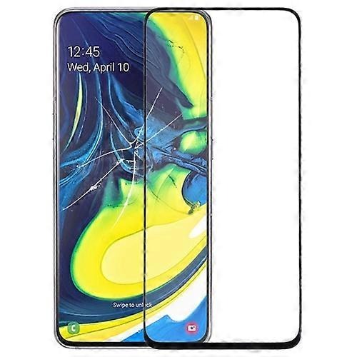 Samsung Galaxy A80 Front Glass Lens with OCA Adhesive