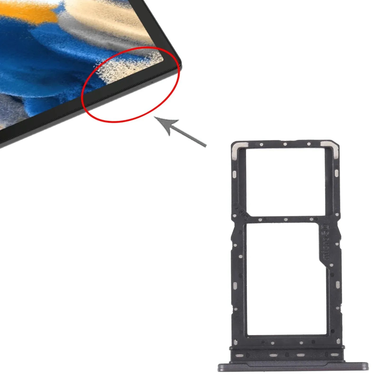 Samsung Galaxy Tab A8 10.5" 2021 SIM/SD Tray