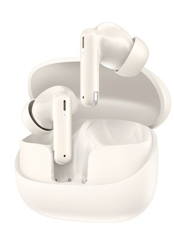 FONENG TWS True Wireless Earphones Bluetooth 5.3 Touch Adjustment - Beige