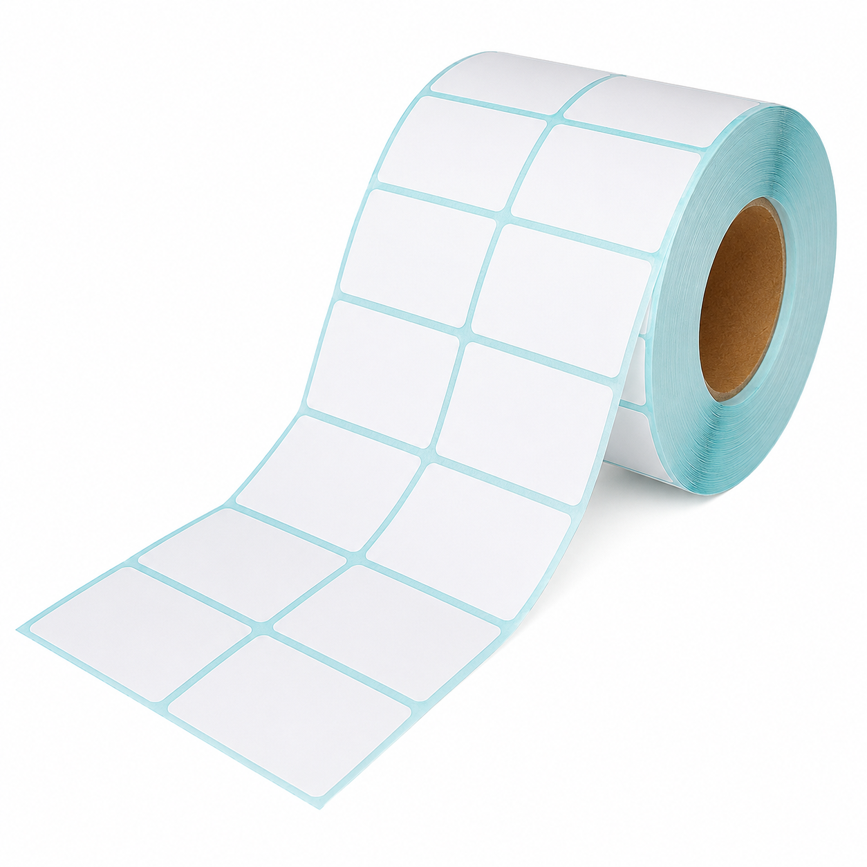 Double-Row Three-Proof Thermal Barcode Sticker Labels – 40 x 22 mm