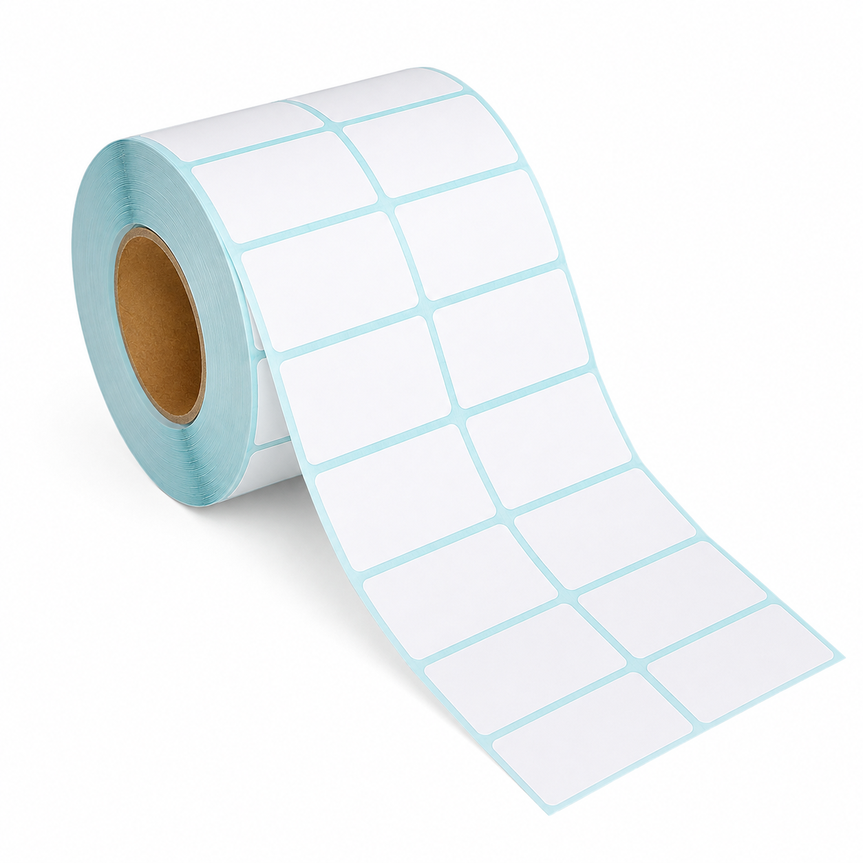 Double-Row Three-Proof Thermal Barcode Sticker Labels – 40 x 22 mm