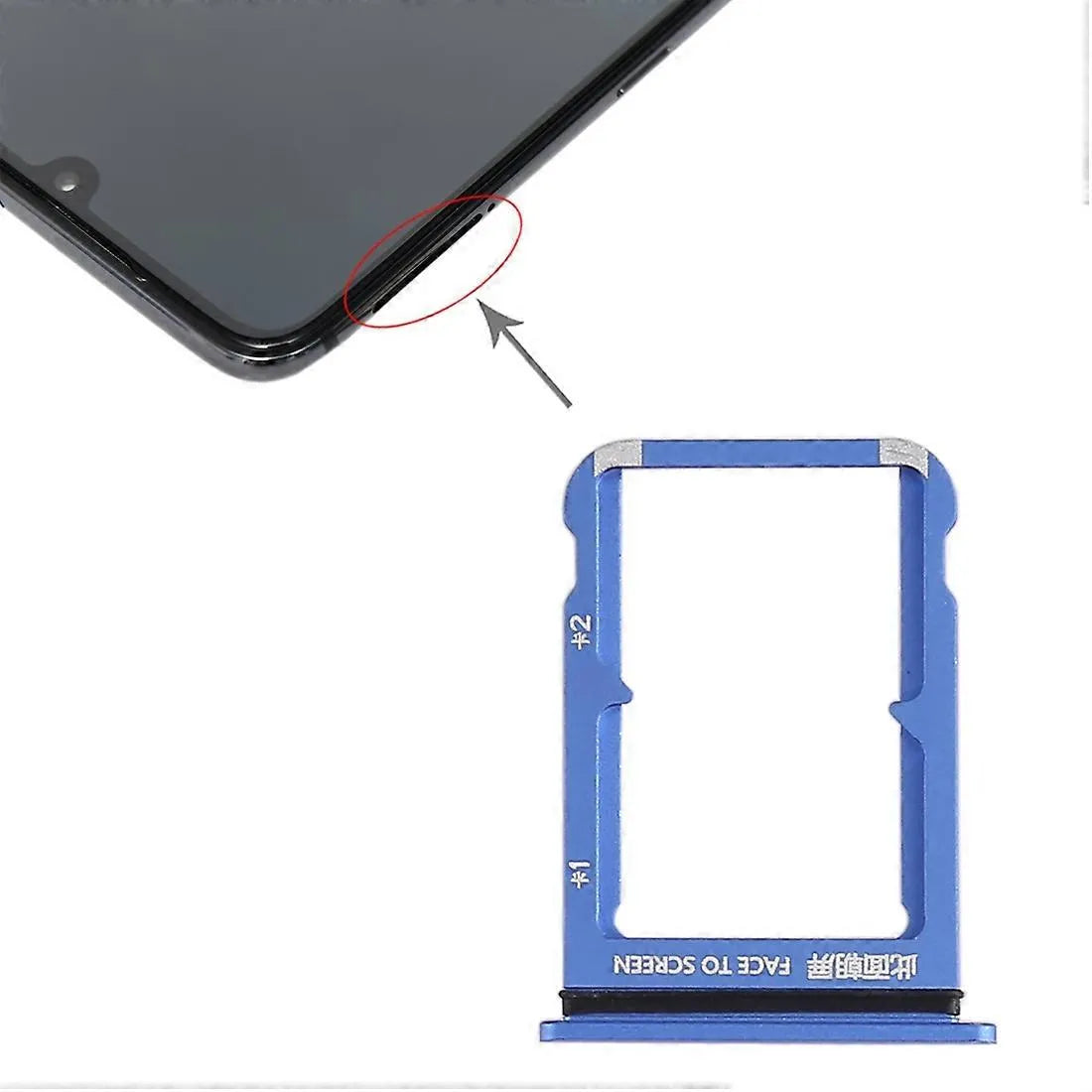 Xiaomi Mi 9 SIM Card Tray + SIM Card Tray