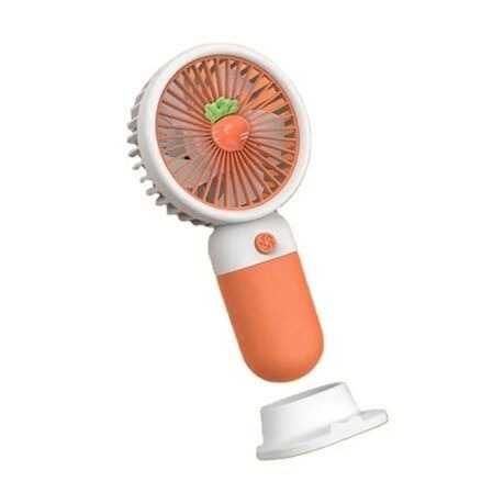 Portable Handheld Fan – Strong Wind & Noiseless Design