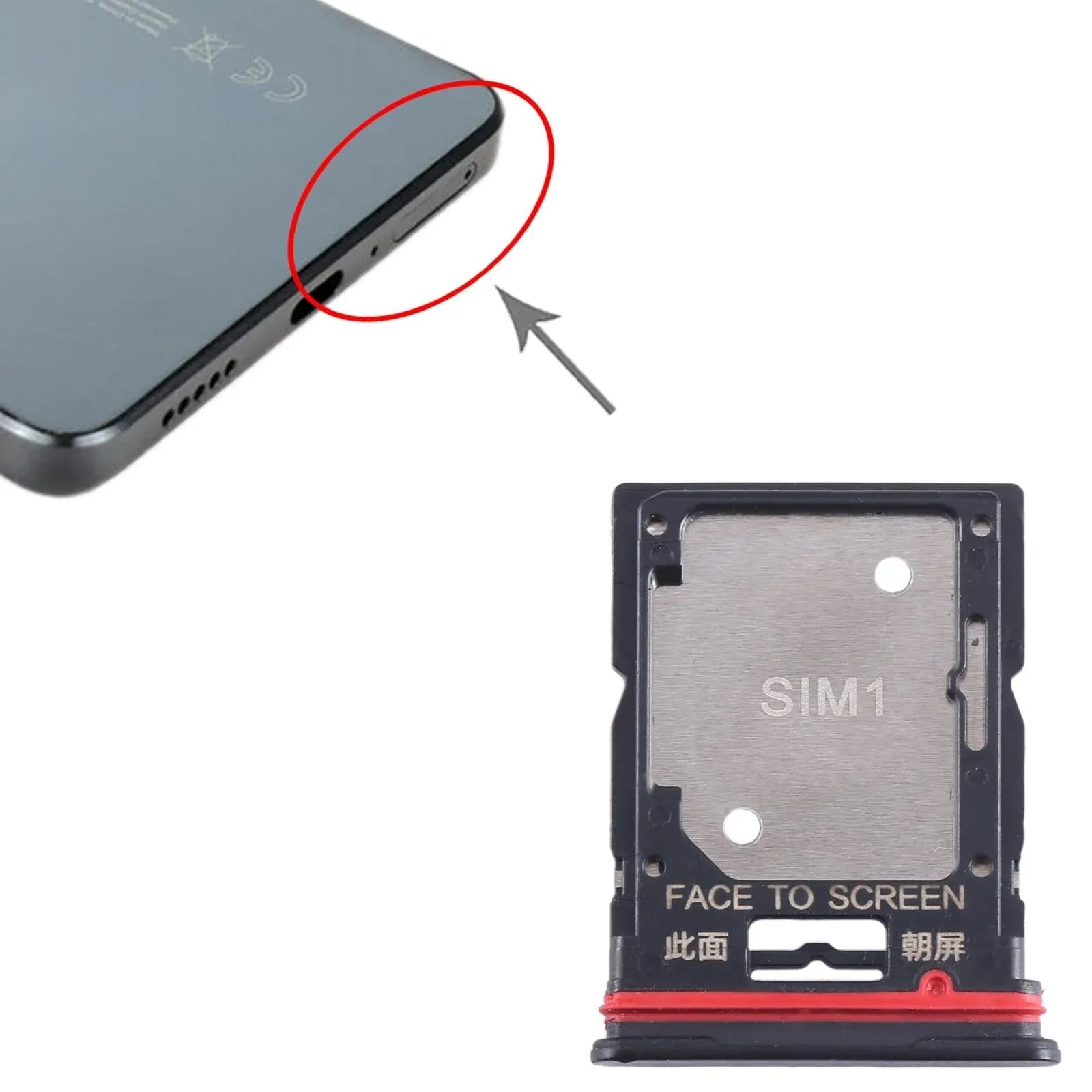 Xiaomi Redmi Note 11T Pro SIM & microSD Tray
