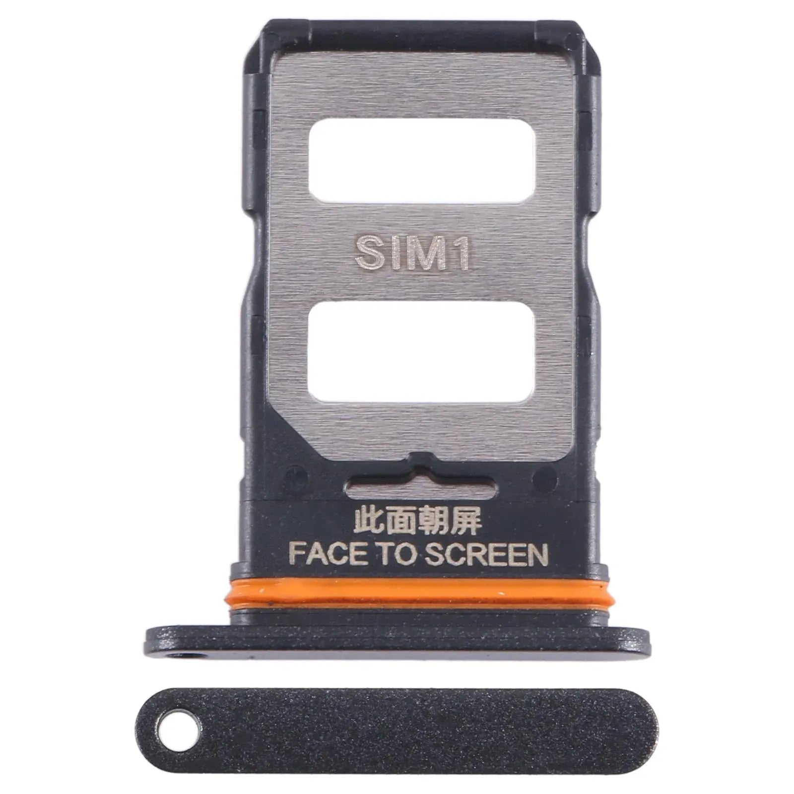 Xiaomi Note 13 Pro SIM Card Tray (Black) - Replacement Part