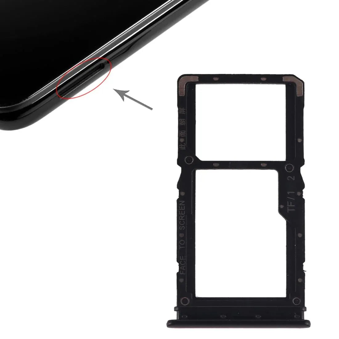 Xiaomi Redmi Note 7/7 Pro SIM & microSD Tray