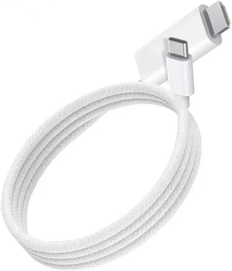 Type-C to HDMI PD Charging and Projection Cable 4K 60Hz Ultra HD (Braided)