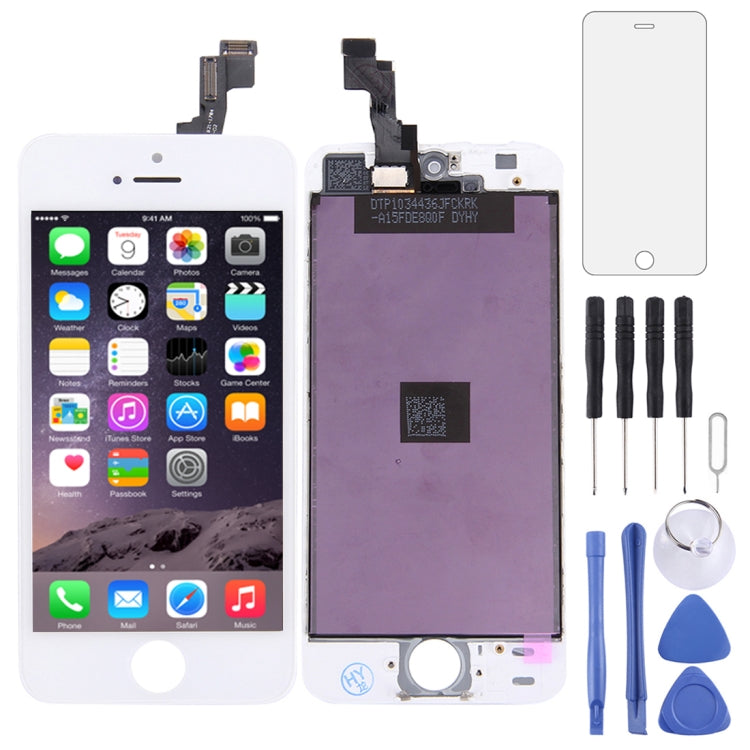 For iPhone 5s LCD Screen with Digitizer Full Assembly White