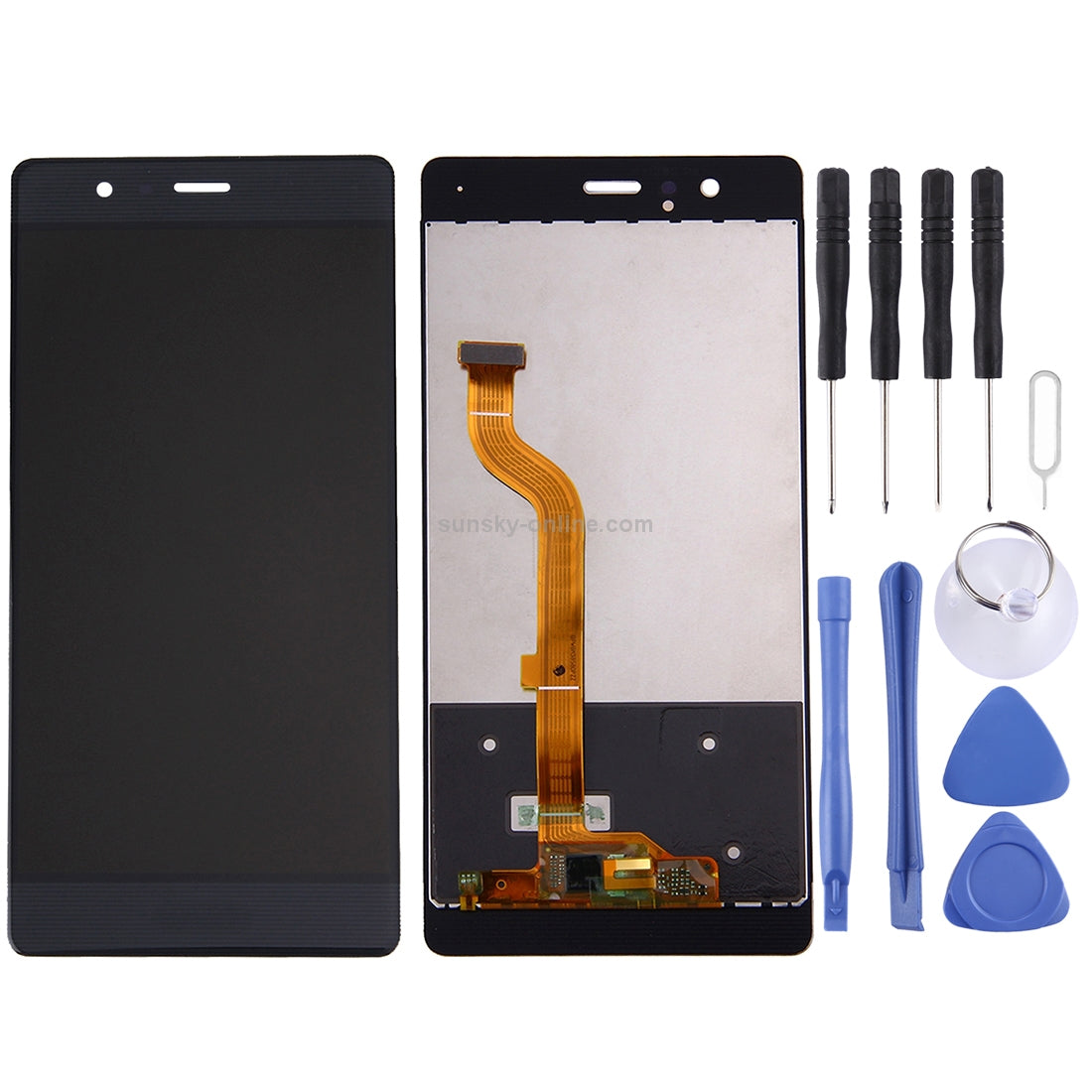 Good Quality Replacement LCD Screen Display For Huawei P9 Black