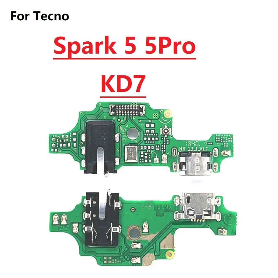 Techno Spark 5 PRO Charging Port Replacement