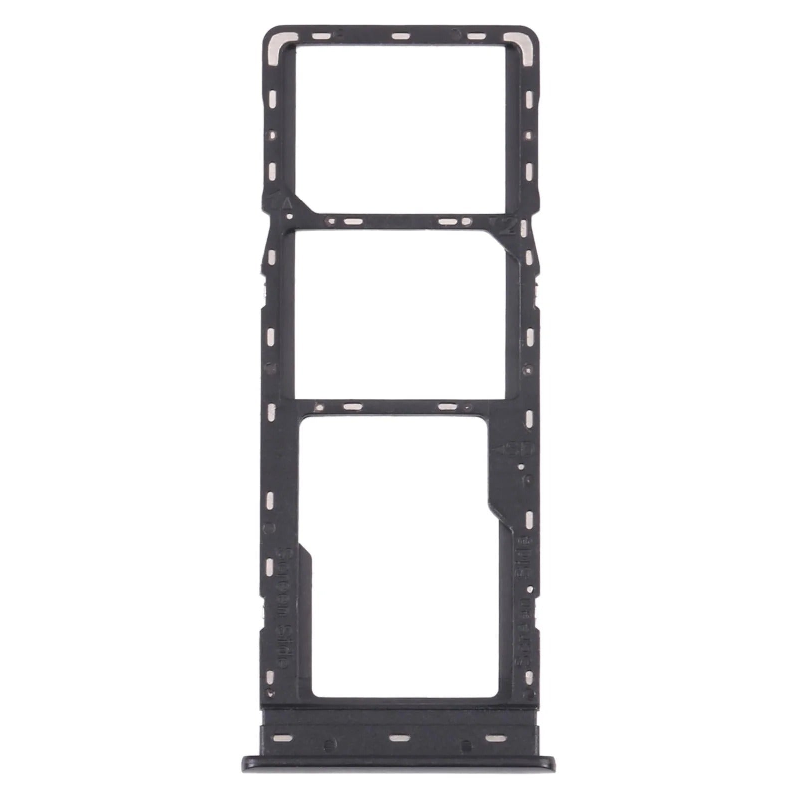 Tecno Spark 7 Pro SIM & SD Card Tray - Black