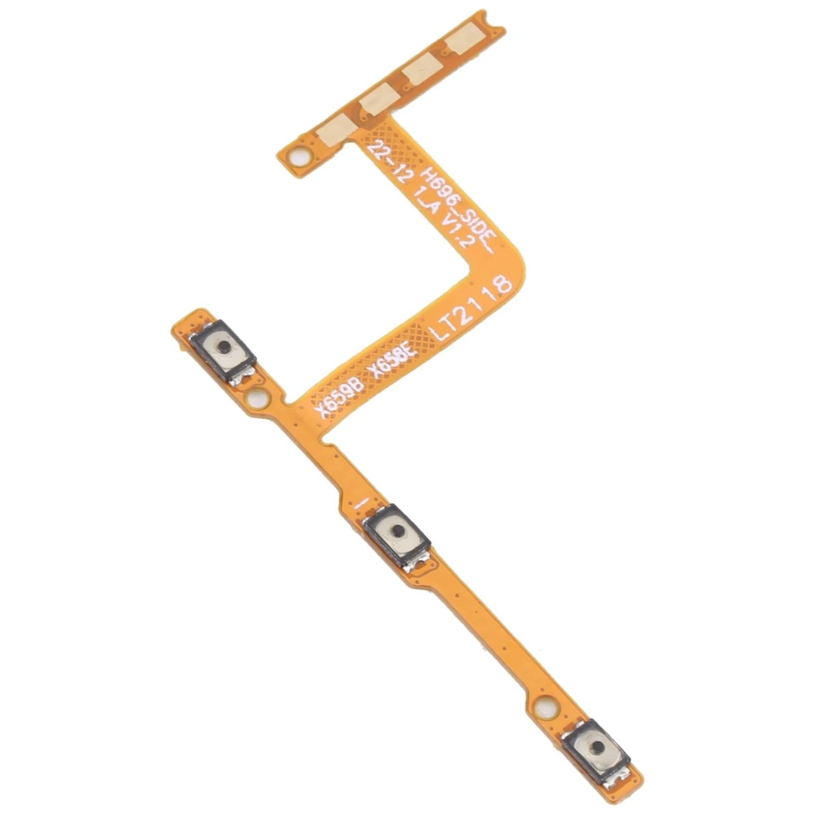 Techno Spark 8 KG6 Power & Volume Button Flex Cable