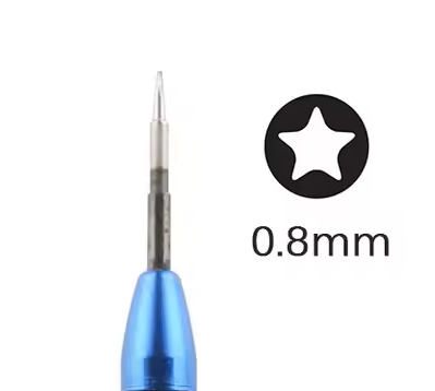 888 Red Handle Electronic Equipment Maintenance Anti slip Aluminum Alloy Precision Screwdriver Manual Professional Repair Tool