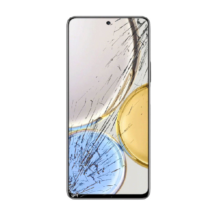HONOR X9 Front Glass Lens Replacement with OCA Adhesive