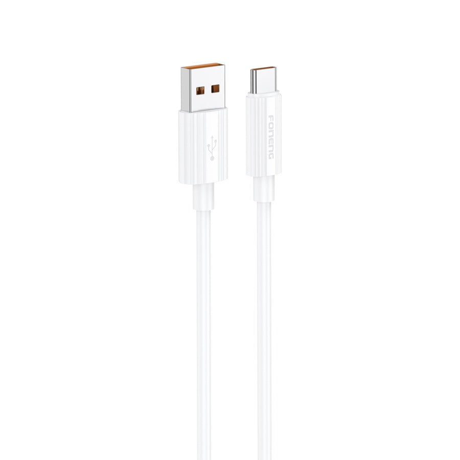 FONENG XS01 USB to Type-C-Lightning-Micro Fast Charging Cable (3A, 1 Meter, OD4.0 Thick Wire) - USB to Micro