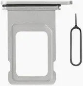 iPhone XS MAX DUAL SIM Card Tray, Black - Replacement Part