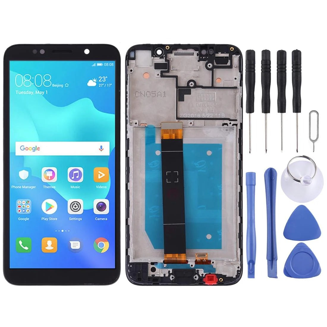 Huawei Y5 Prime (2018)  LCD Screen & Digitizer with Frame