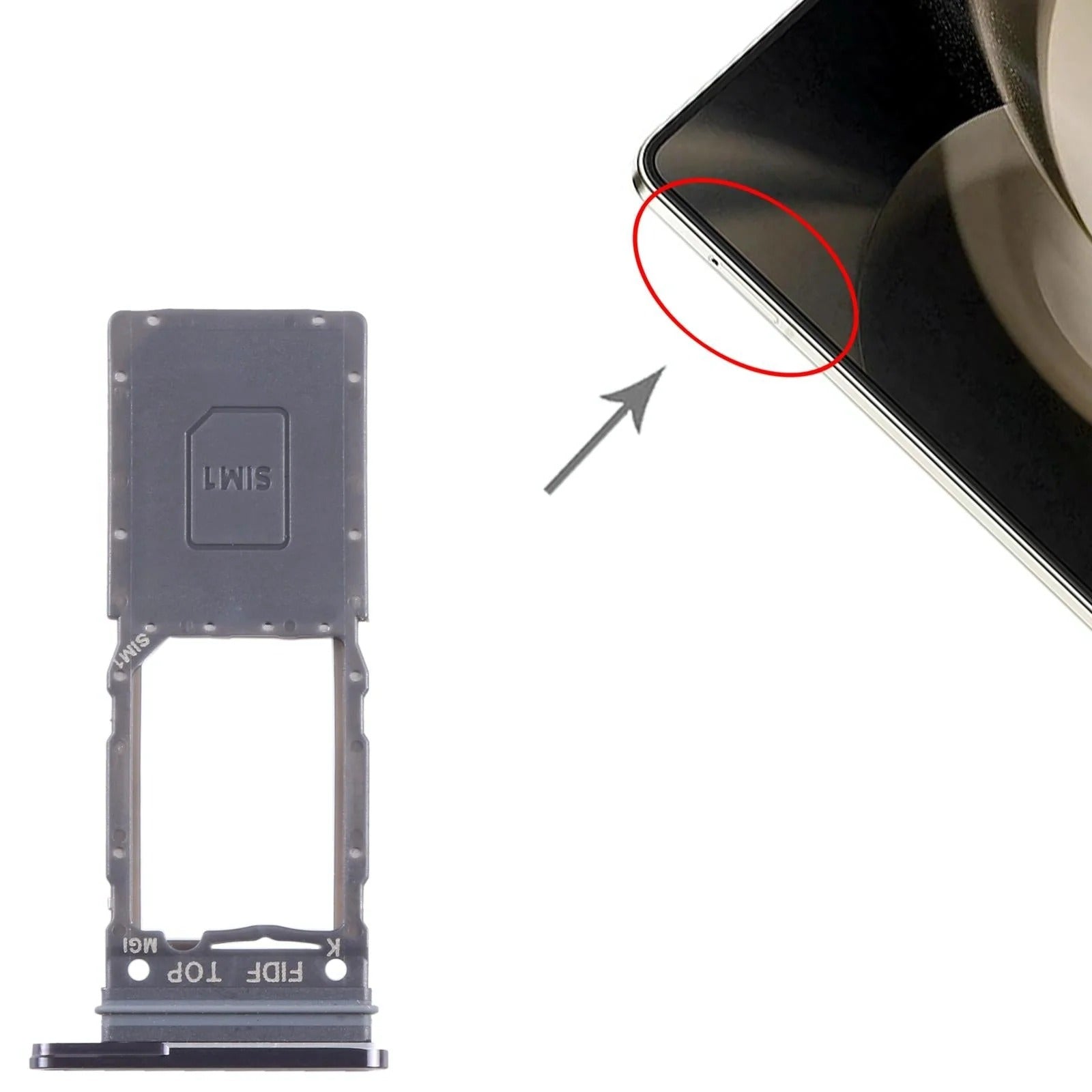 Samsung Galaxy Z Fold5 SIM Tray