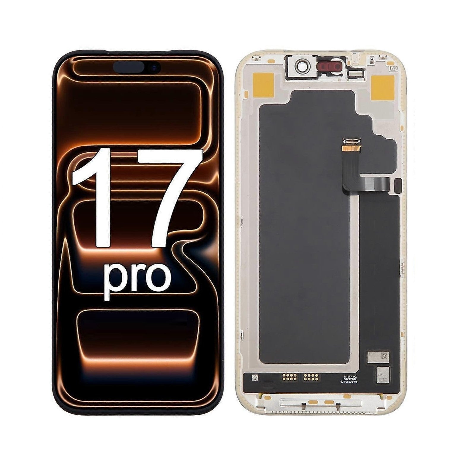 For iPhone 17 Pro Generic HD Incell LCD Screen & Digitizer Assembly