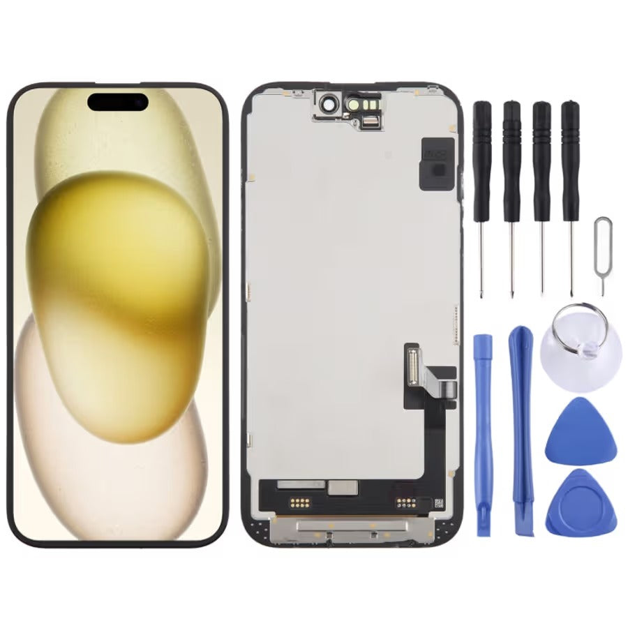 Original OLED Screen Replacement Compatible For iPhone 15 Touch Digitizer Assembly – Premium Quality Display with Touch Digitizer