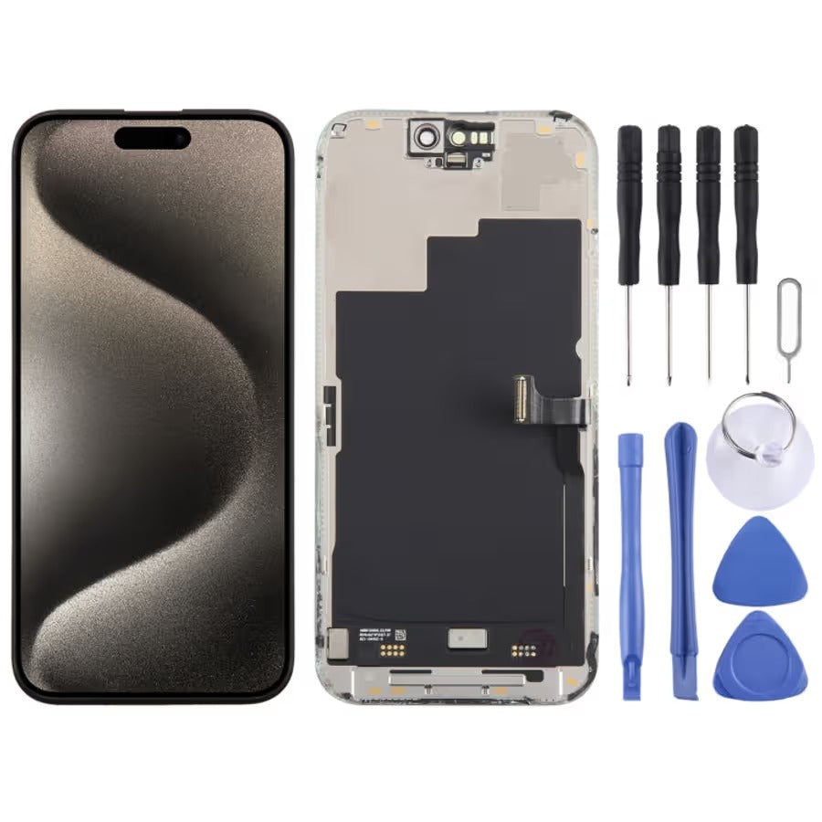 Original OLED Screen Replacement Compatible With iPhone 15 Pro Premium Quality Display with Touch Digitizer