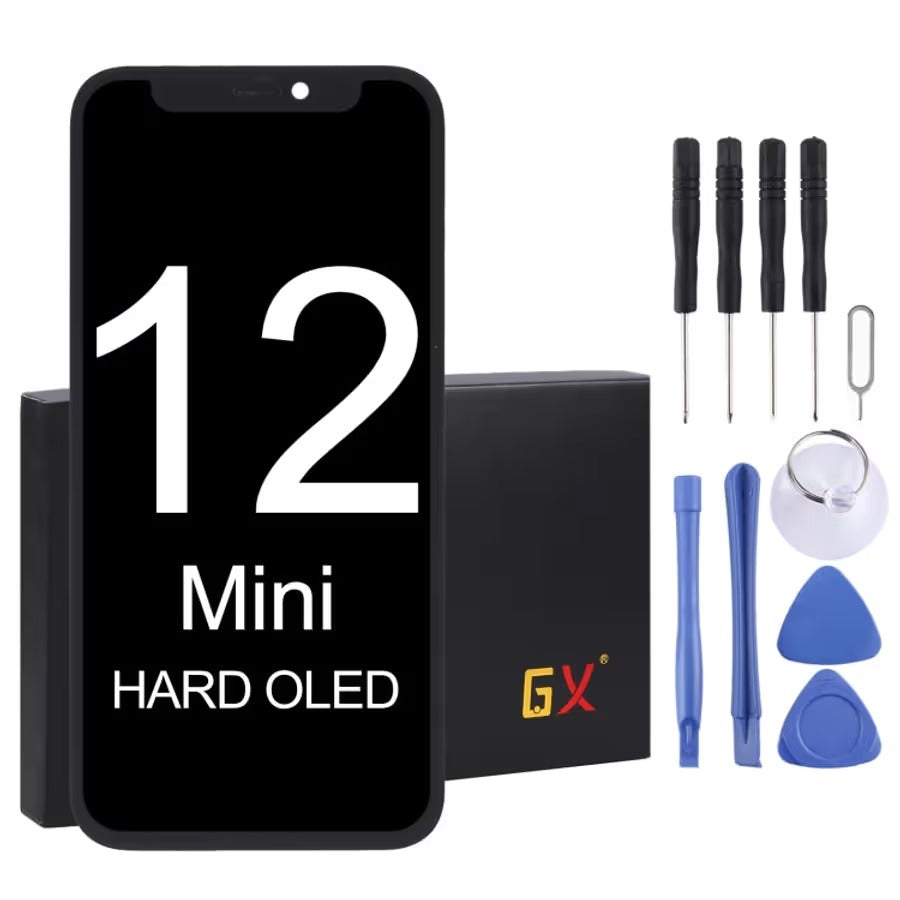 OLED GX Screen Replacement Compatible With iPhone 12 Mini Premium Quality Display with Touch Digitizer