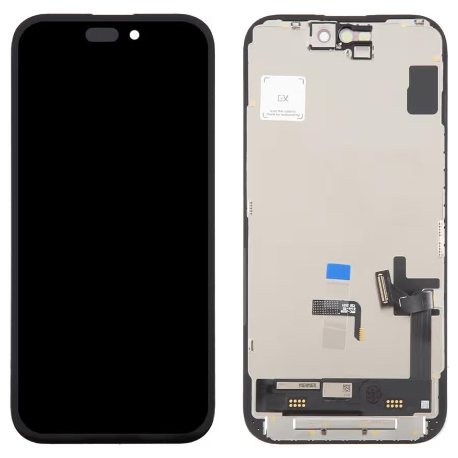 OLED Hard GX Screen Replacement Compatible With iPhone 15 Premium Quality Display with Touch Digitizer