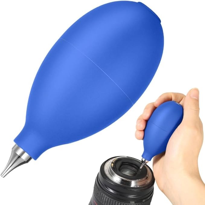 Squeeze Ball Pump Duster, Squeeze Ball Pump Duster for Hearing Aids, Silicone Air Blower Airbrush Dust Cleaner Handheld Puffer | Handheld Puffer for Camera Sensor Lens Watch Electronics Keyboard