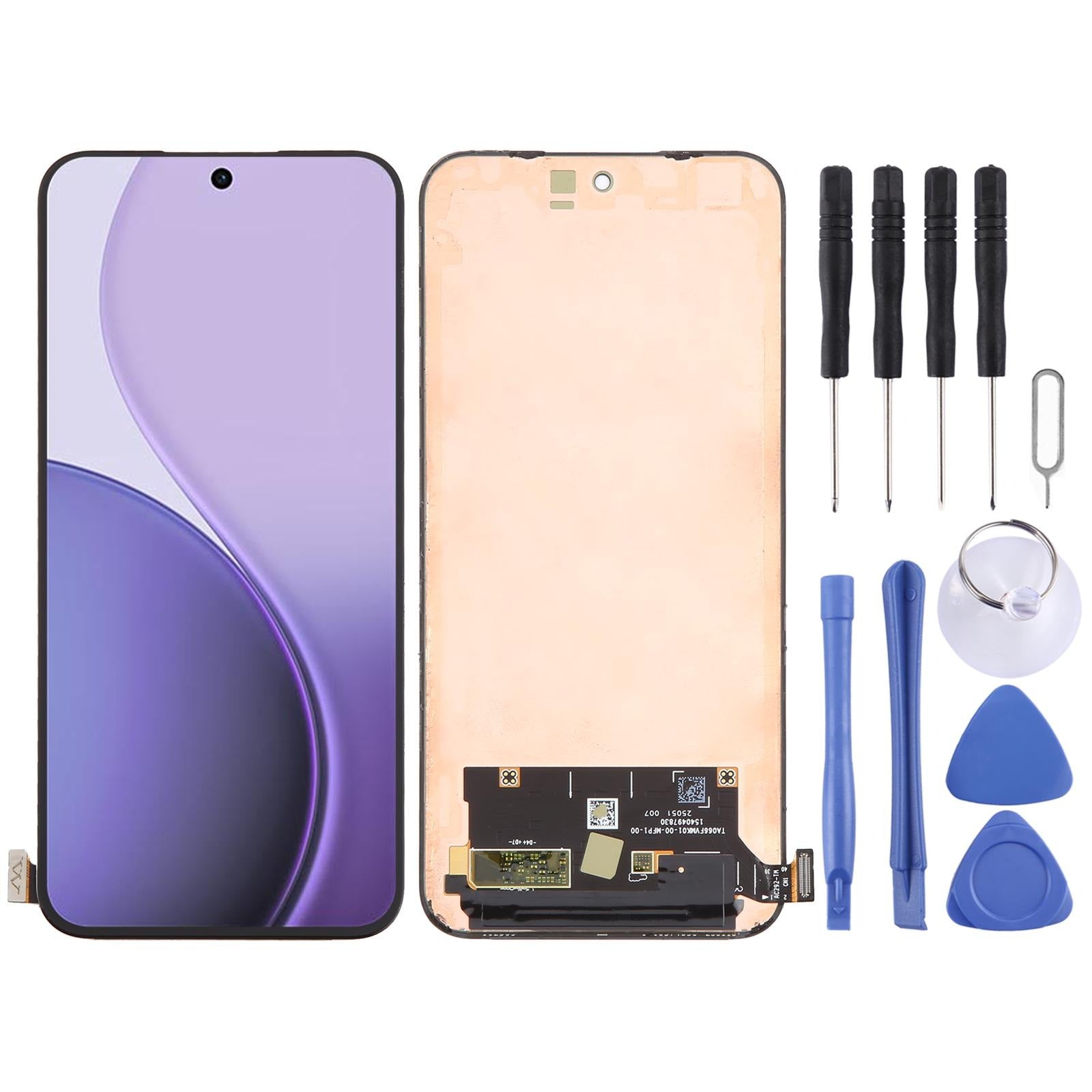 For OPPO Reno14 5G CPH2743/Reno14 FS OLED LCD Screen with Digitizer Full Assembly
