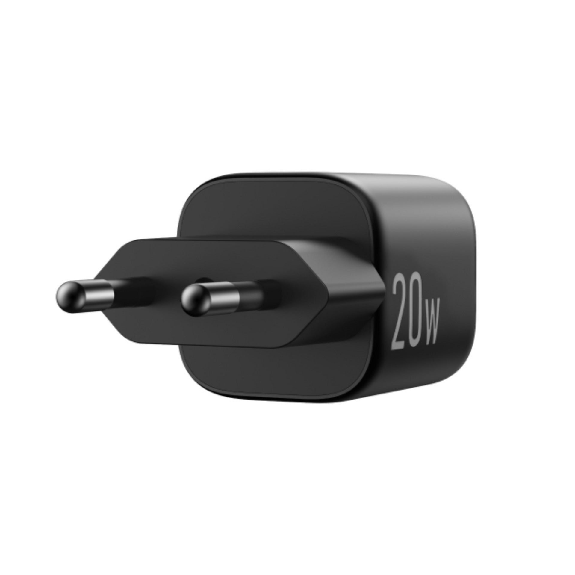 FONENG Cube-EU 20W GaN Fast Charger, Compact USB-C Wall Charger for Compatible Smartphones, Tablets and USB Devices