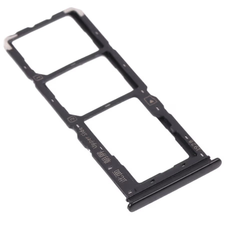 Replacement SIM Card Tray for Vivo Y02s (V2203 and V2221) SIM Card Tray + SIM Card Tray + Micro SD Card Tray Multiple Colours
