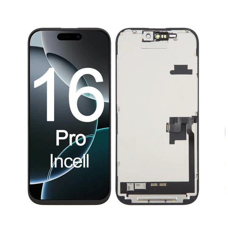 Global Tech Parts LCD Screen and Digitizer Assembly for iPhone 16 Pro, HD Incell Display Replacement
