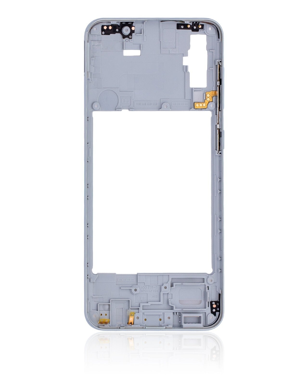 Samsung Galaxy A50 Back Housing Frame Replacement white