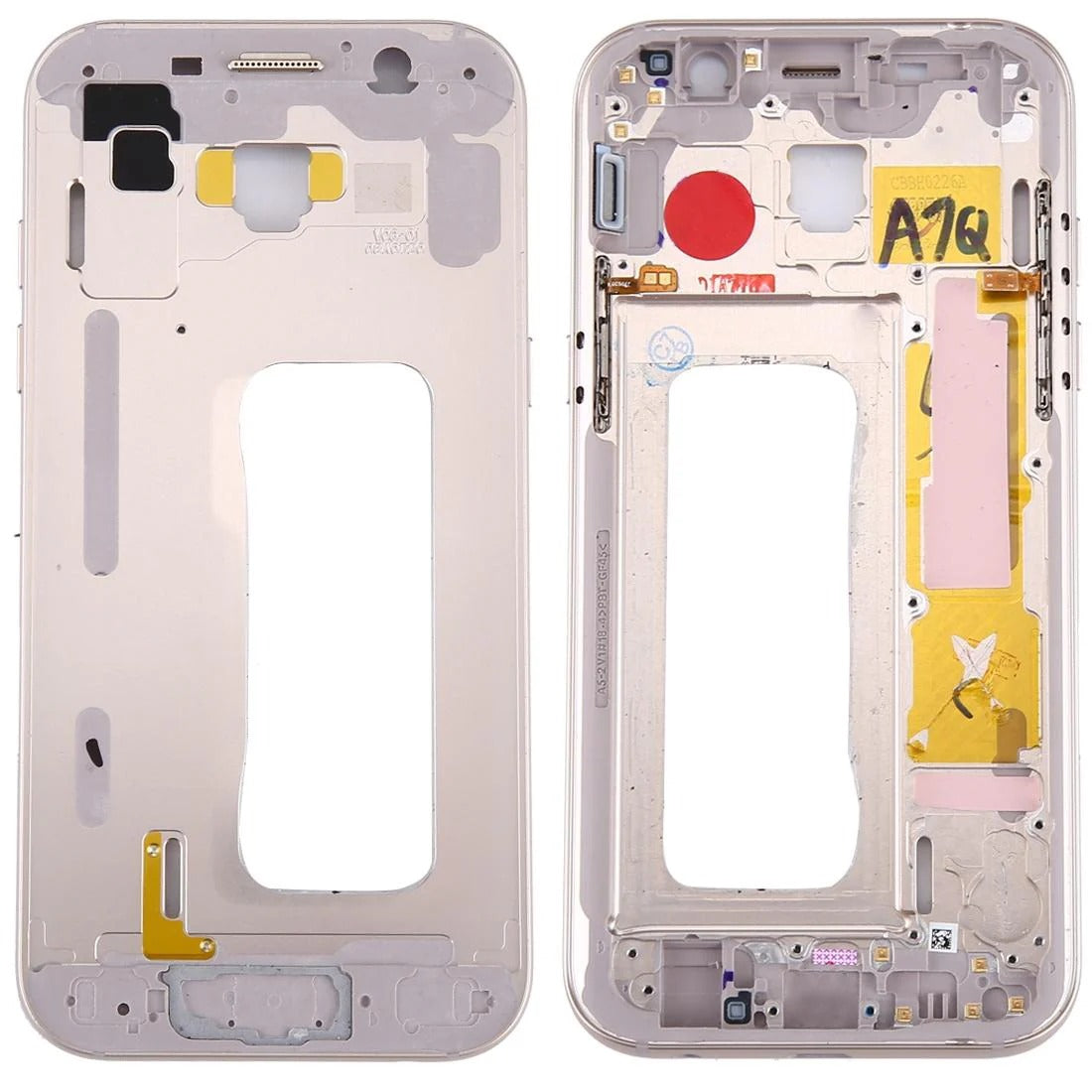 Samsung Galaxy A5 (2017) A520 Gold Middle Frame Bezel