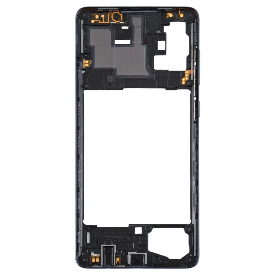 Samsung Galaxy A71 Middle Frame Bezel - Black