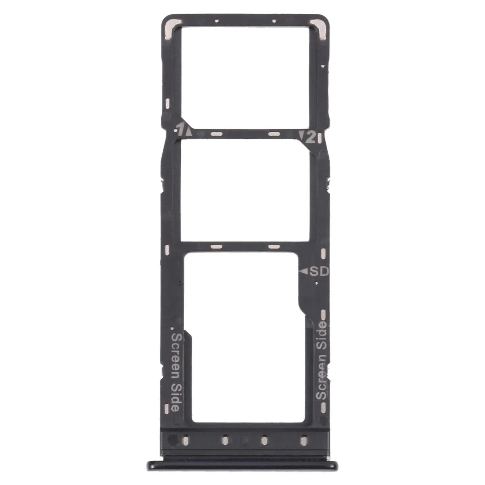 Infinix Hot 10s/NFC/10T SIM & SD Card Tray - Black