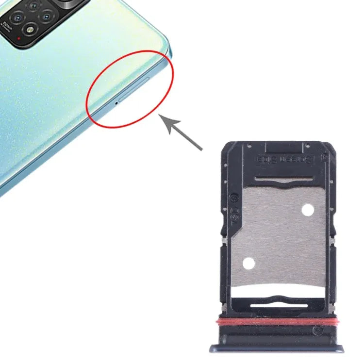 Infinix HOT 11 Pro X697 SIM Card Tray + SIM Card Tray + Micro SD Card Tray