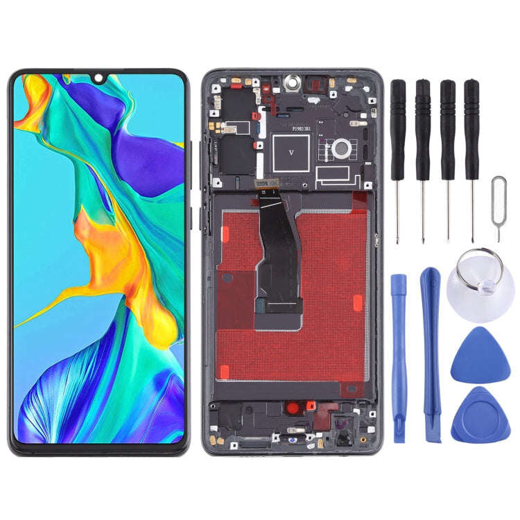 Original OLED LCD Screen for Huawei P30 Digitizer Full Assembly with Frame