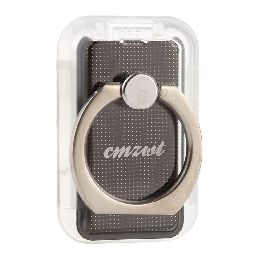 Phone Ring Stand Holder, 360 Degrees Rotation, Removable, Magnetic, Supports Wireless Charging, compatible with iPhone and Android