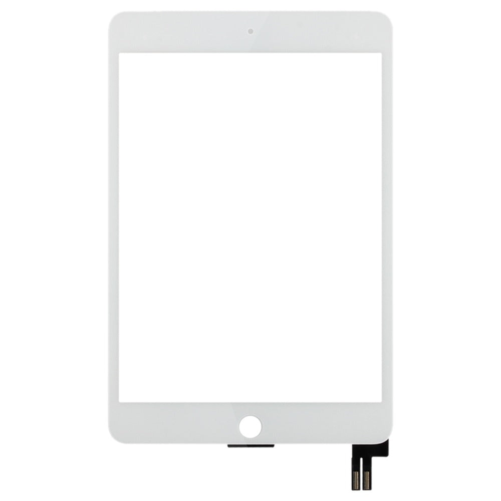 Touch Screen Digitizer Replacement compatible with iPad Mini 5 (A2133, A2146, A2144, A2145), 7.9 Inch, No Touch ID, Black and White