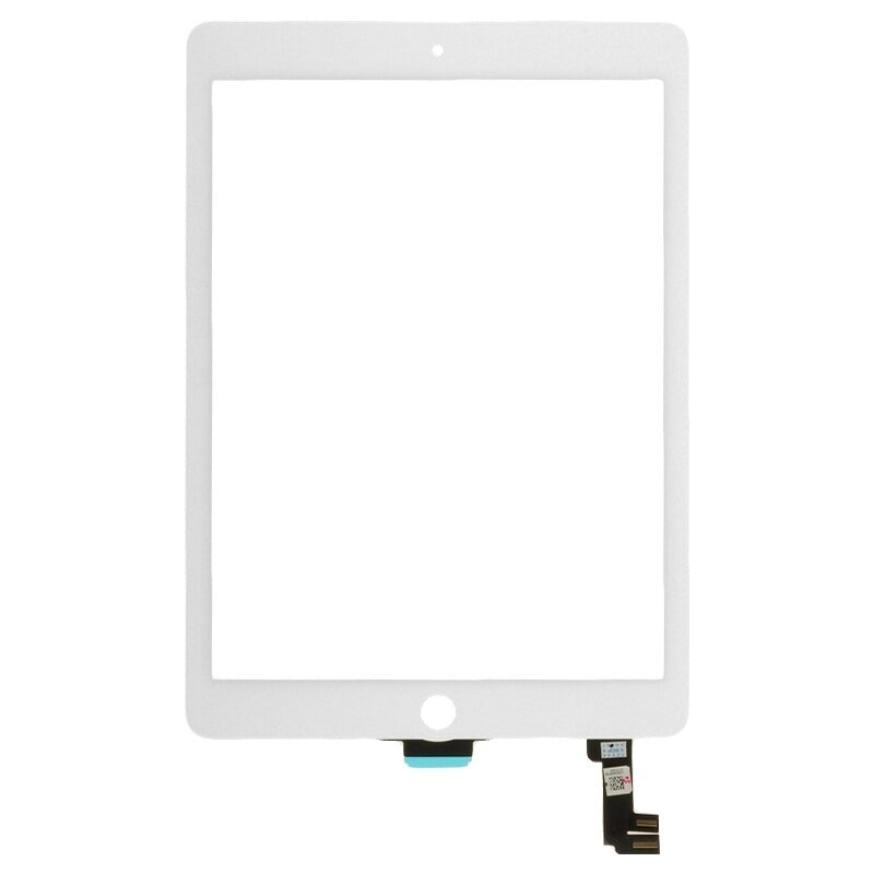 Touch Screen Digitizer Replacement compatible with iPad Air 2, 9.7", No TouchID, Black and White